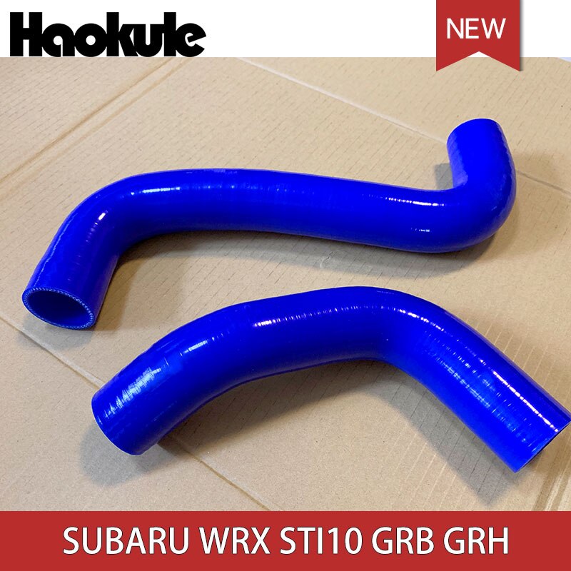 Prestaties Radiator Siliconen Slang Kits Voor Subaru Impreza Wrx STI10 Grb Grf Blauw Rood En Zwart: Blauw