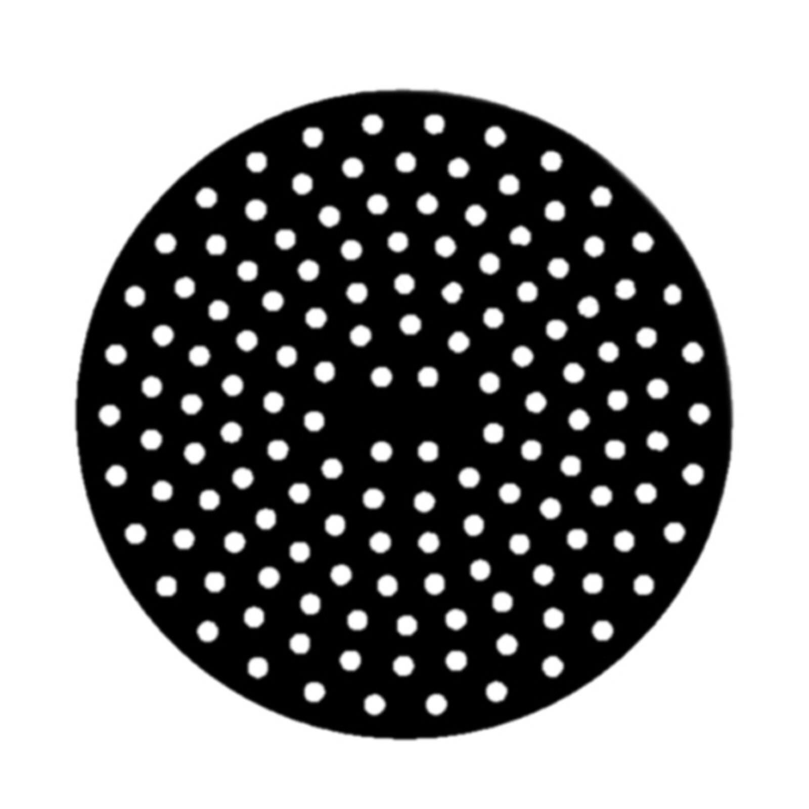 Wiederverwendbare Luft Friteuse Liner Stock Matten 8/9 Zoll Schwarz verrotten Silikon Luft Friteuse Korb Matten Kochen Utensilien Küche Zubehör: Schwarz / 9 Zoll