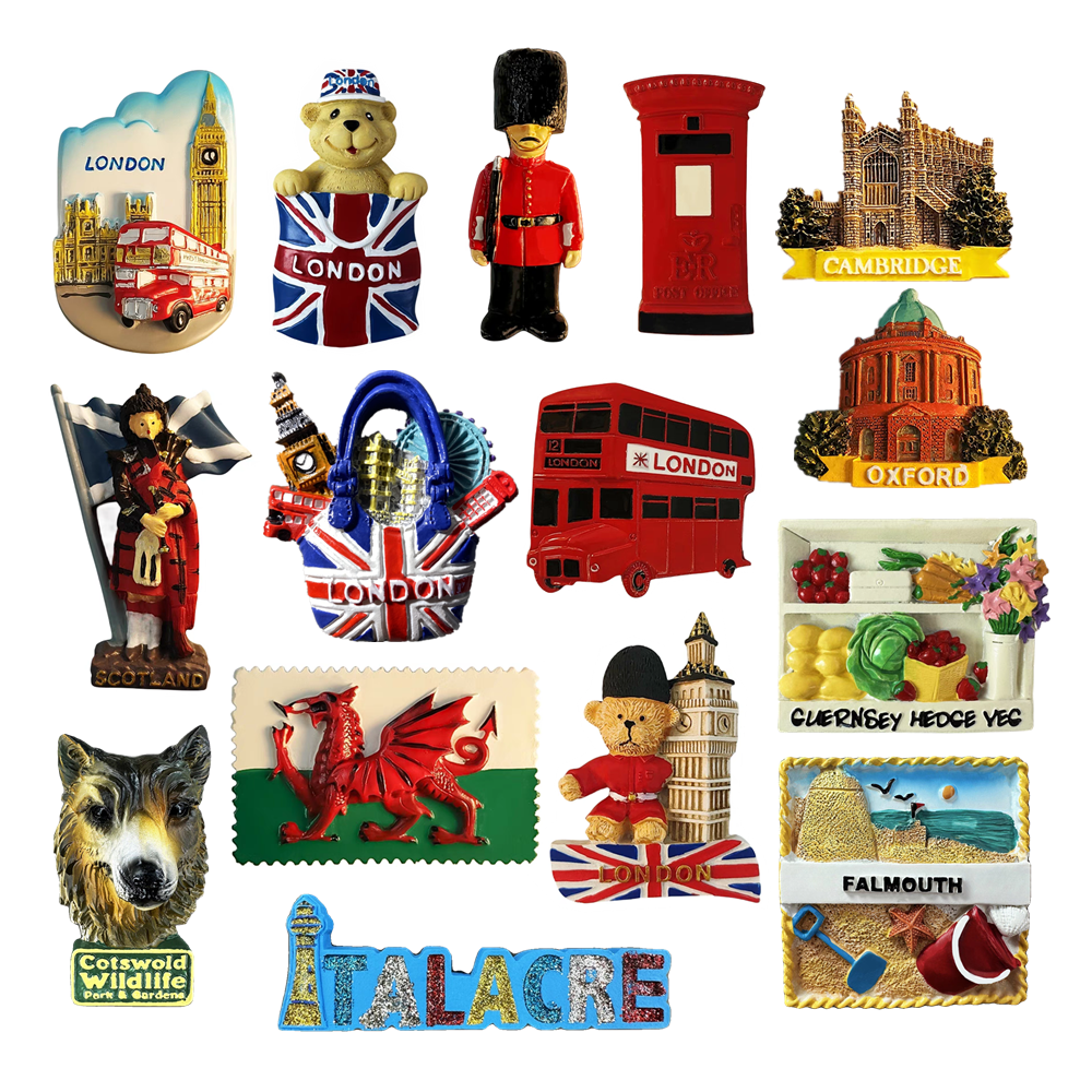 Europa storbritannien england london 3d køleskabsmagneter turisme souvenir køleskabsmagneter klistermærke samling kunsthåndværk dekoration