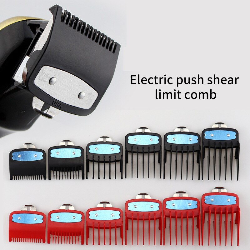 6PCS Limit Comb Guide Cutting Guard Attachment Kit for WAHL Hair Clipper for Barbers