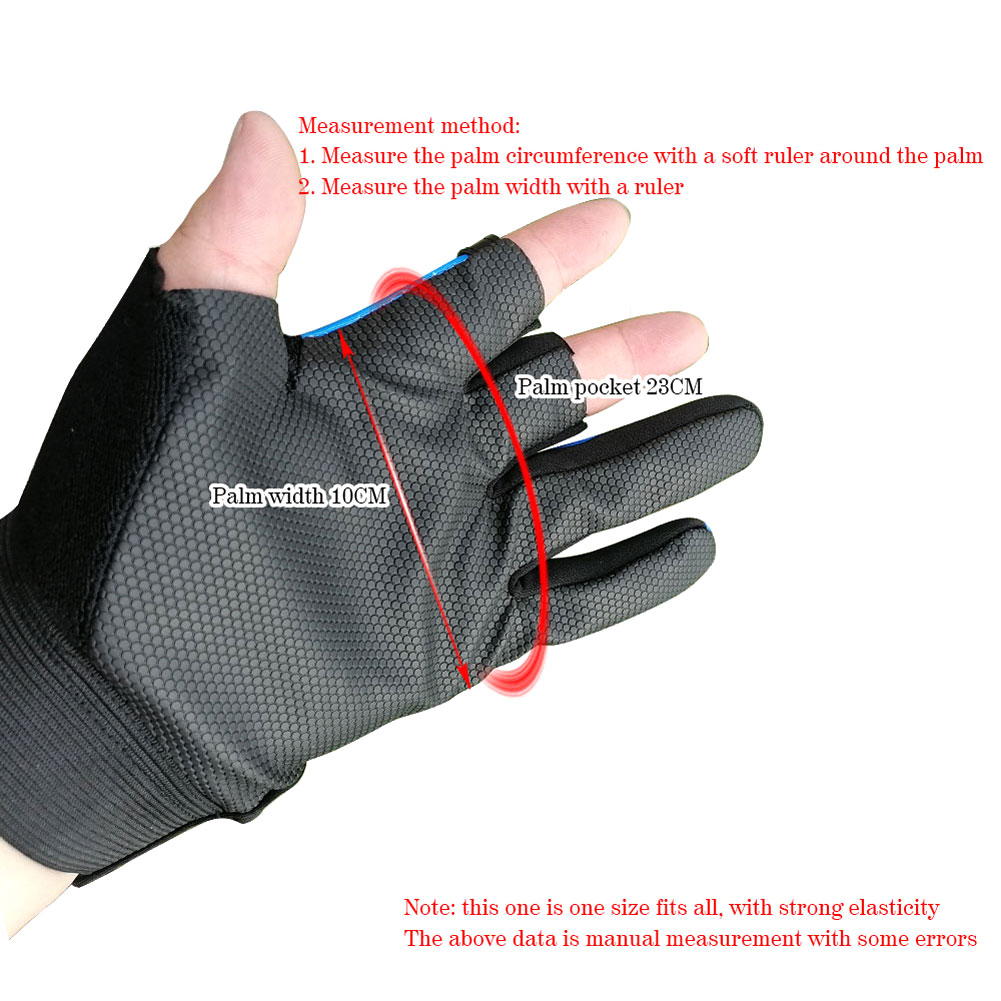 Gants de pêche en néoprène, coupe à trois doigts, pour la chasse, protection des doigts, Guantes Pesca