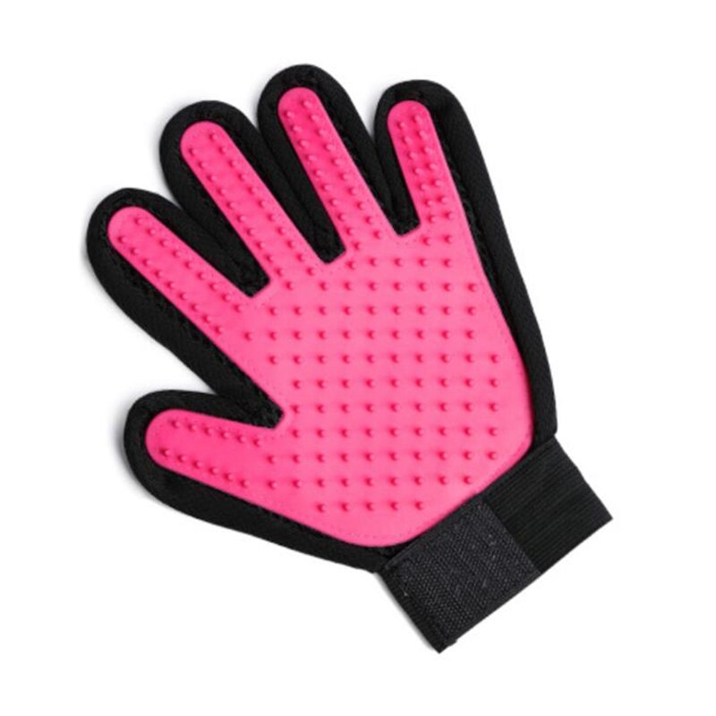 3 Stks/set Huisdier Mijten Flea Extractor Insect Clip Kat Hond Schoonmaken Krassen Apparaat Pincet Springen Schorpioen Haak Dierbenodigdheden: 1pc Pink Left glove