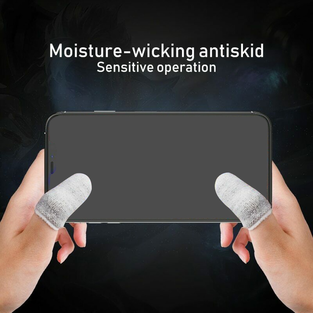 Gaming Fingerlinge - Atmungsaktiv, Schweißresistent, Kratzfester Bezug für Mobile Touchscreen Gaming