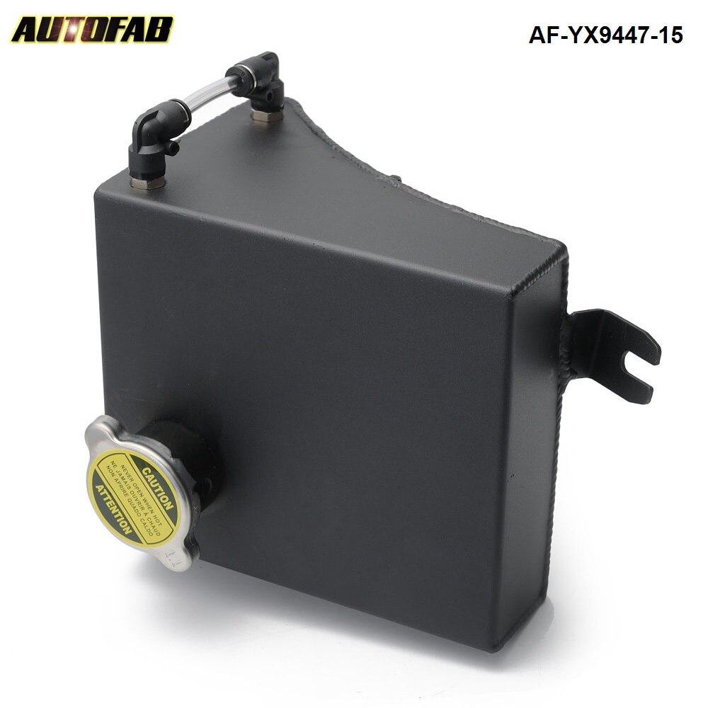 Aluminium Radiator Koelvloeistof Reservoir Kit Overloop Tank Kan Voor Nissan 240SX S13 AF-YX9447-15