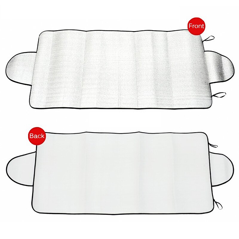 FORAUTO Car Windshield Sun Shade Sun Reflective Shade UV Protect Foldable Car Styling Front Window Sunshade