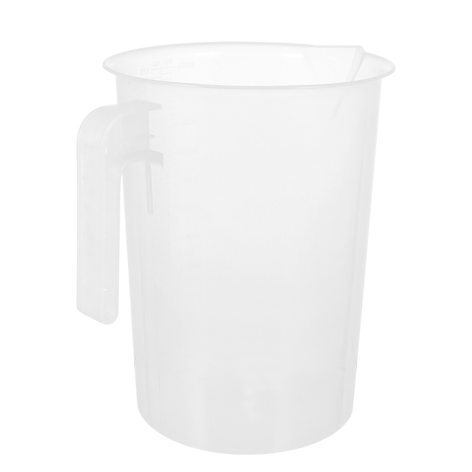 5000ml Measuring Glass Graduated Measuring Glass Plastic Measuring Cup: Default Title
