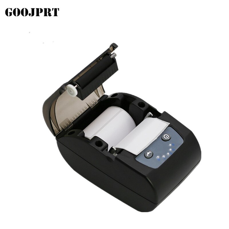 Goojprt Label Barcode Printer Thermische Label Printer Barcode Qr Code Sticker Machines 20Mm-58Mm met Auto Strippen