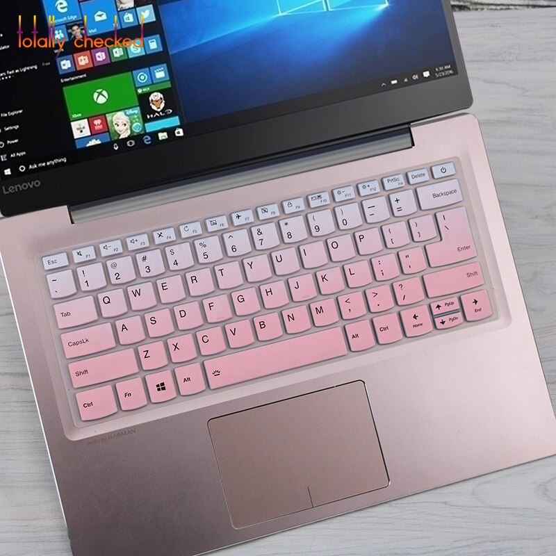 Pour lenovo ideapad c340-15iil c340-15iwl C340 15iil 15iwl 15 15.6 pouces C340-15 ordinateur portable Silicone clavier couverture peau protecteur: fadepink