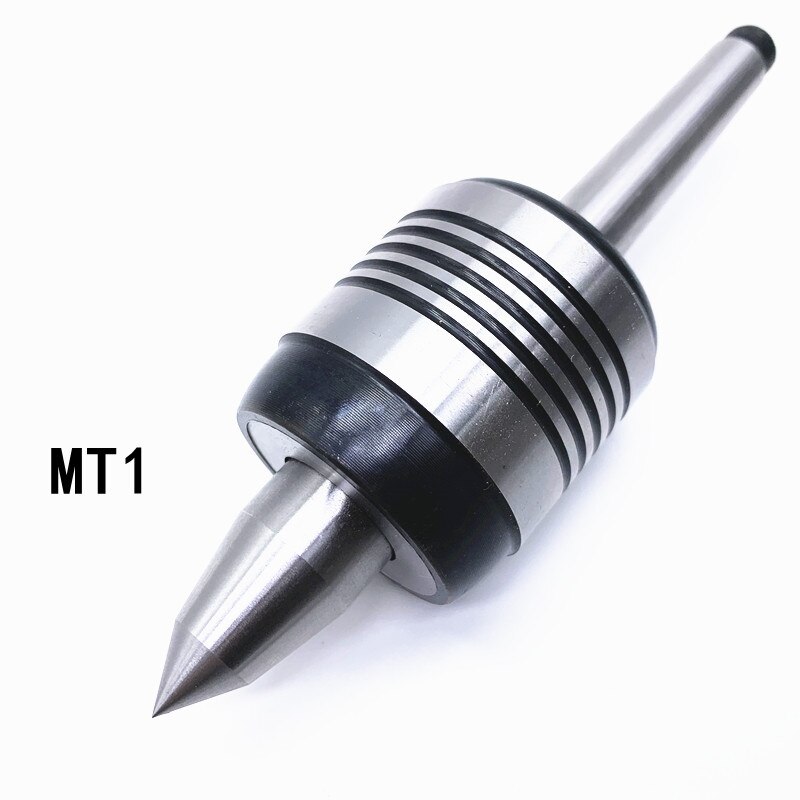 Angle Live Center MT1 - Contropunta Girevole Per Tornio, 660 Libbre, Acciaio T10, Antipolvere - 3