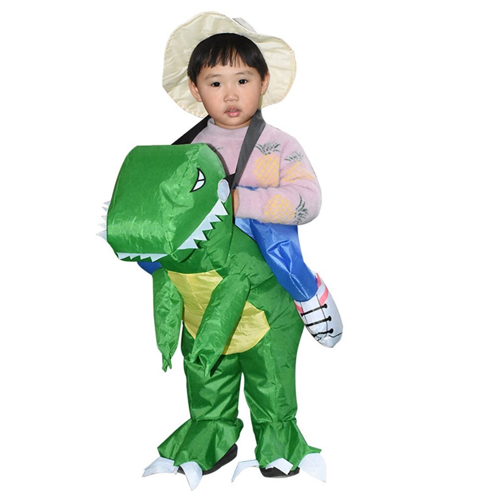 Rit Kostuum Opblaasbare Dinosaurus T-Rex Fancy Dress Kinderen Kids Halloween Kostuum Draak Party Outfit Animal Themed Cosplay Jongen