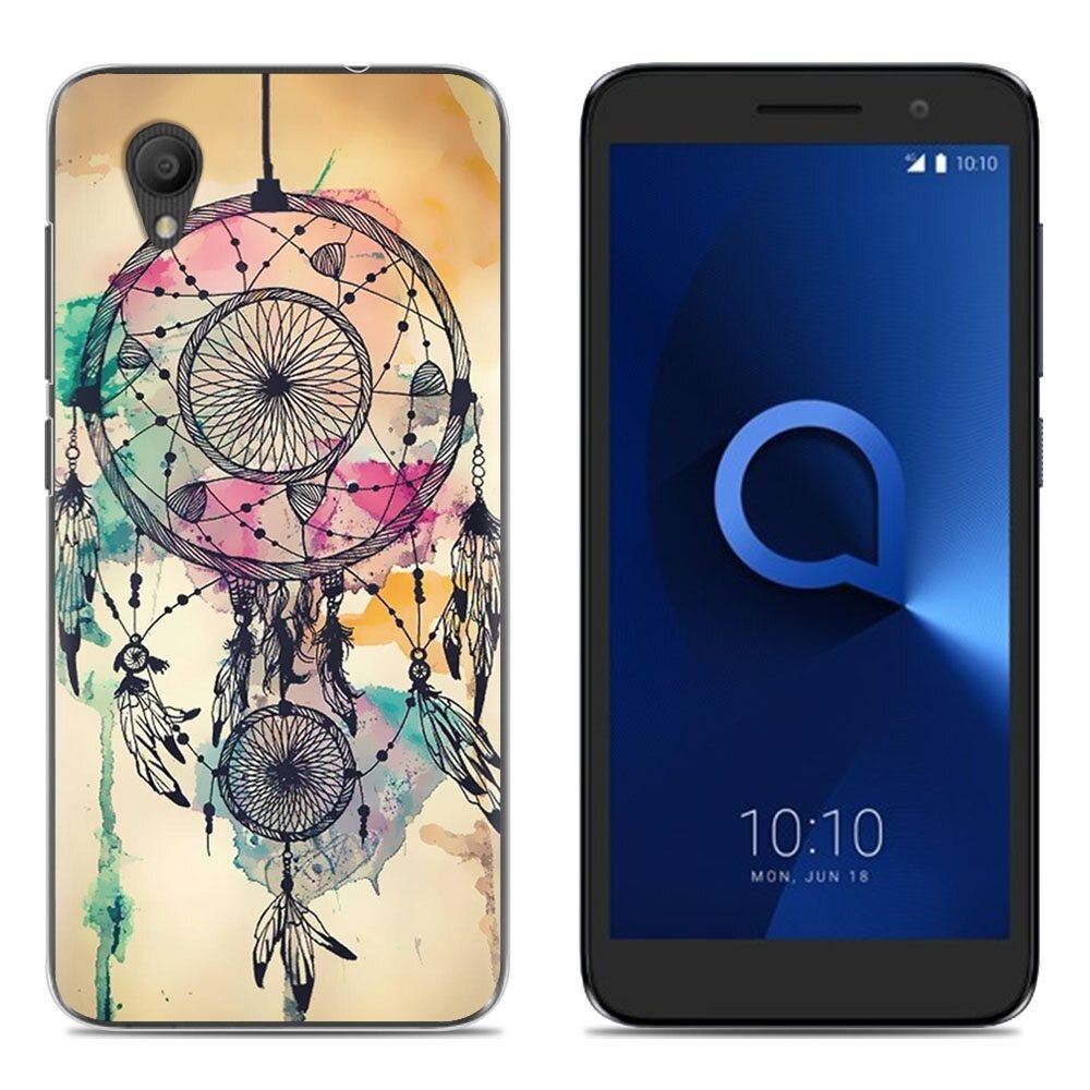 TPU Posteriore Del Silicone Della Copertura Del Telefono Per Alcatel 1/ 5033D/ 5033X/ 5033Y 6-pollici Alla Moda Colorata Dipinta cassa del telefono: 21