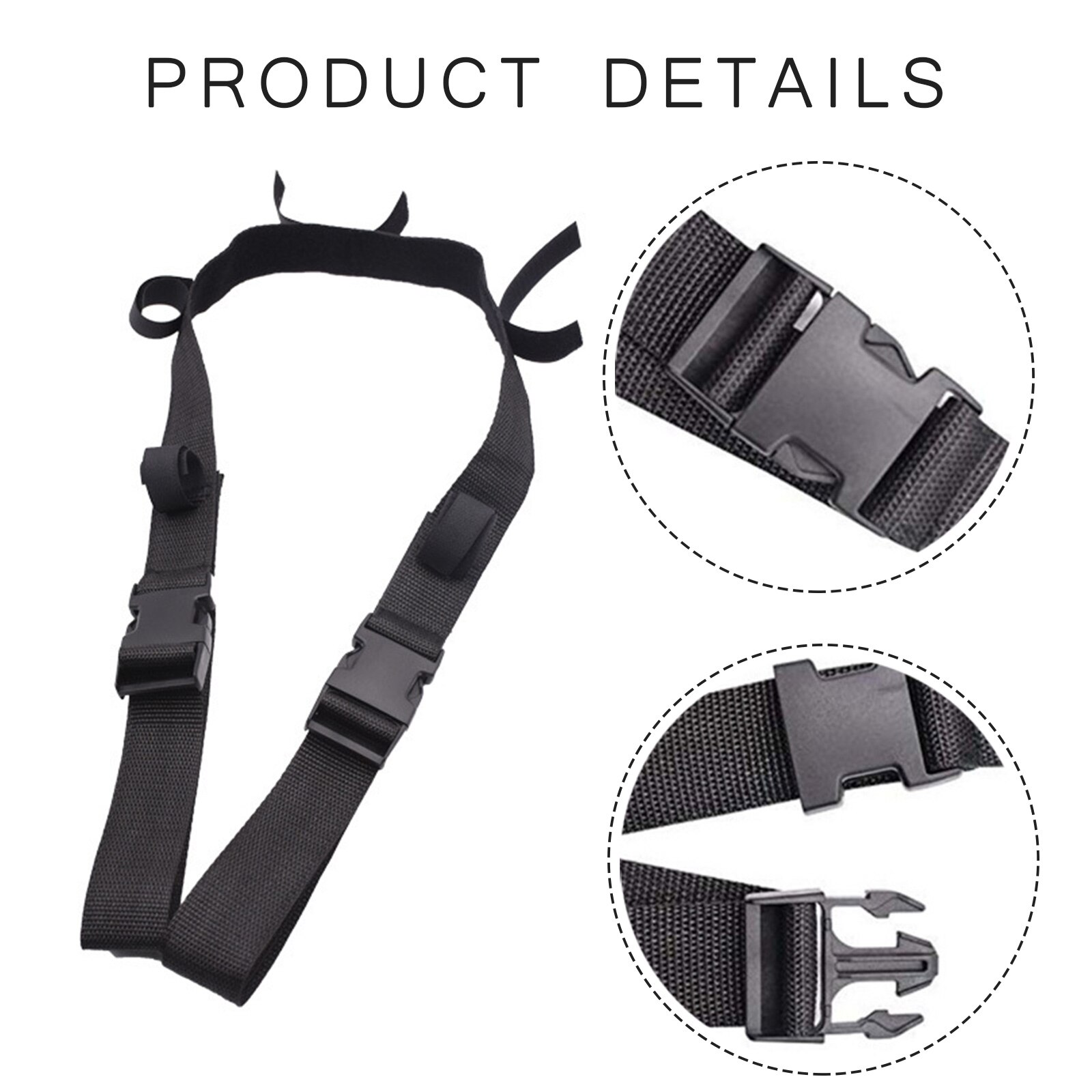 2pcs Fishing Rod Rack 5 Slot Vehicle Fishing Rod Rack Pole Holder Belt Strap ​Carrier Truck Fishing Gear Accessories Save Space