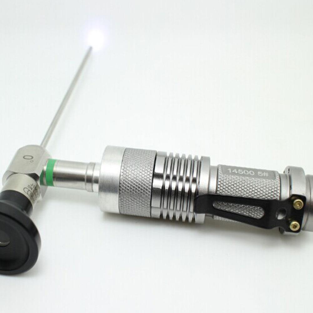 4W Portable Handheld LED Cold Light Source Lamp Match US Plug For Endoscope