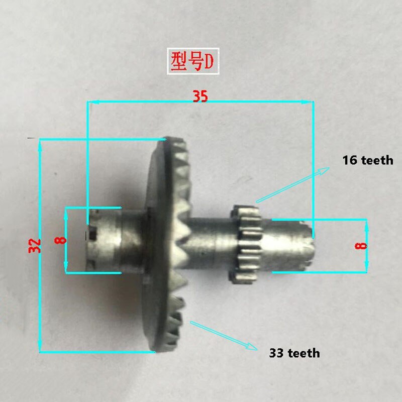 Angeln Spule Spinnrad Spule Getriebe Twist Zahn spiralförmig Getriebe Ersatzteile Angeln Spule Getriebe