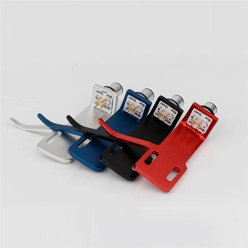 ABAC-Universal LP Plattenspieler Ersatz Headshell Phonograph Plattenspieler Headshell Mount 4PIN Stecker