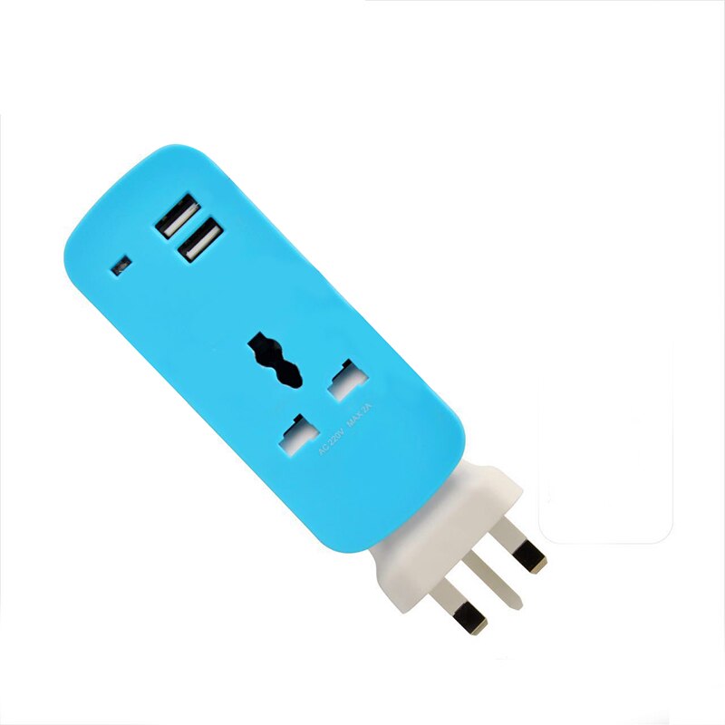 3 In 1 2 Poorten Ac Power Strip Travel Charger Usb Thuis Wall Charger Adapter Outlet Usb Slots Hub Desktop