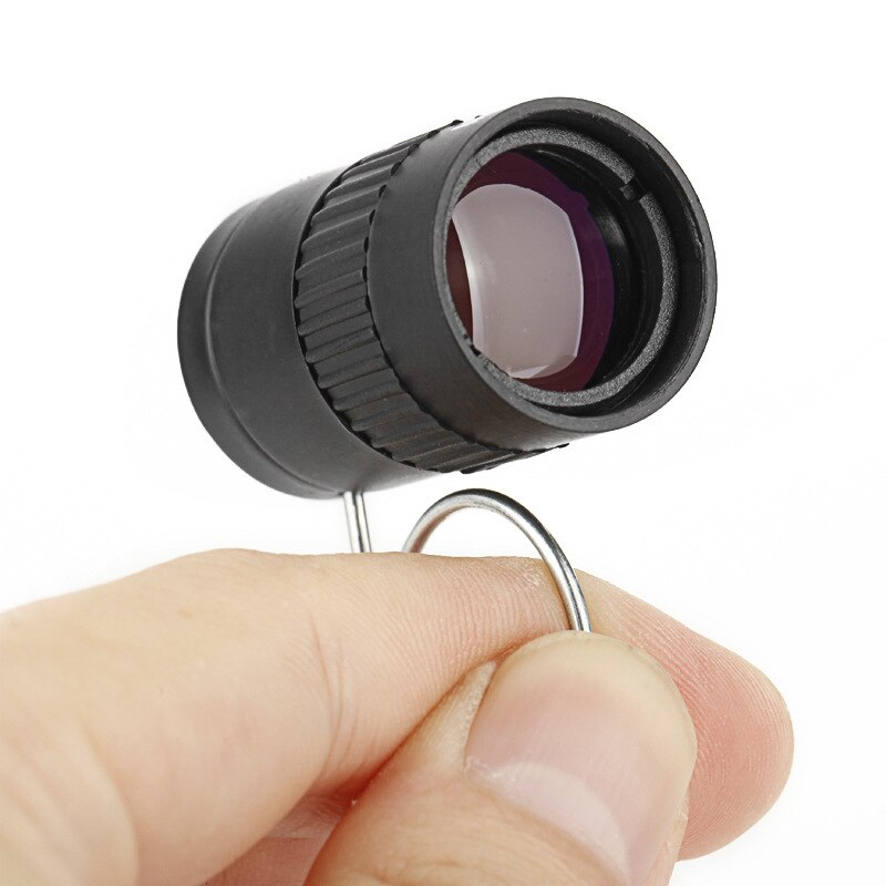 Mini pocket monoculairen telescoop duim pocket verrekijker spotting scopes spy 2.5x17.5