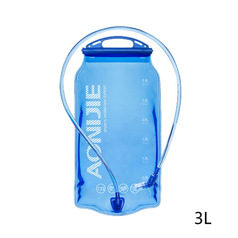 1L 1.5L 2L 3L Foldable Soft Reservoir Water Bladder Hydration Pack Water Bag for Running Cycling Marathon: 3L