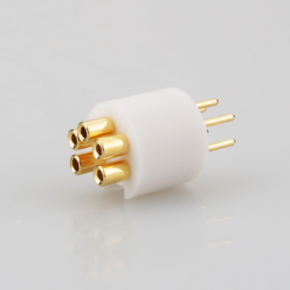 Viborg LP107G spina in rame puro M din placcato in oro, connettore din maschio a 5 spillo per braccio giradischi per REGA LINN ROKSAN progetto adornare