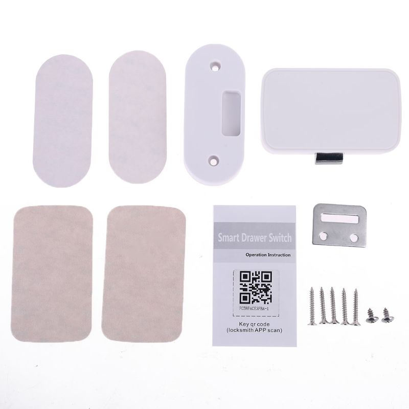 Smart Bluetooth Keyless Drawer Lock Cellphone APP Unlock Anti-theft Punch-free Invisible Children Safety Lock