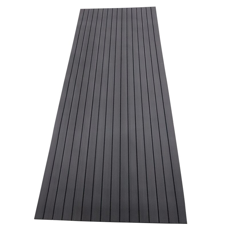 Faux Teak Boat Flooring Shockproof EVA Foam Floor Mat 240x45cm Marine Floor Pad Carpet for Swimming Pool Sailboat Fish Box