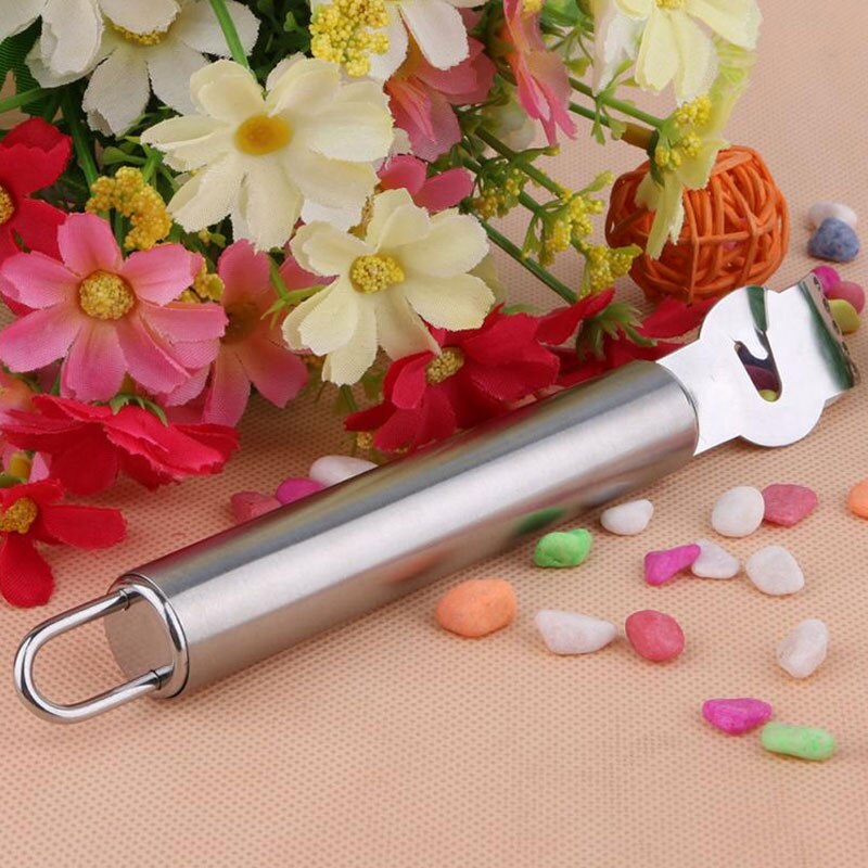 Lemon Zester Citrus Grater Stainless Steel Lime Zest Peeler Stainless Fruit Vegetable & Tool Fruit Peeler Steel Cooking Kit D3B7