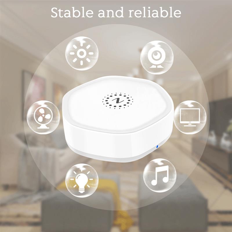 Smart Gateway Hub Home Voice Control Switch Bridge Gateway WiFi 2.4GHz Zigbee 3.0 Control Center
