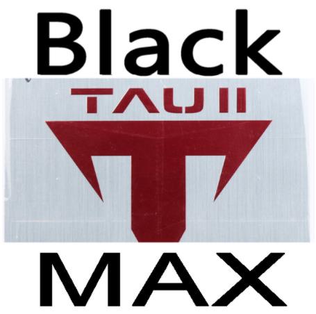 Original XIOM TAU 2 table tennis rubber 79-015 made in Germany shaped offensive loop ping pong game XIOM rubber: black MAX