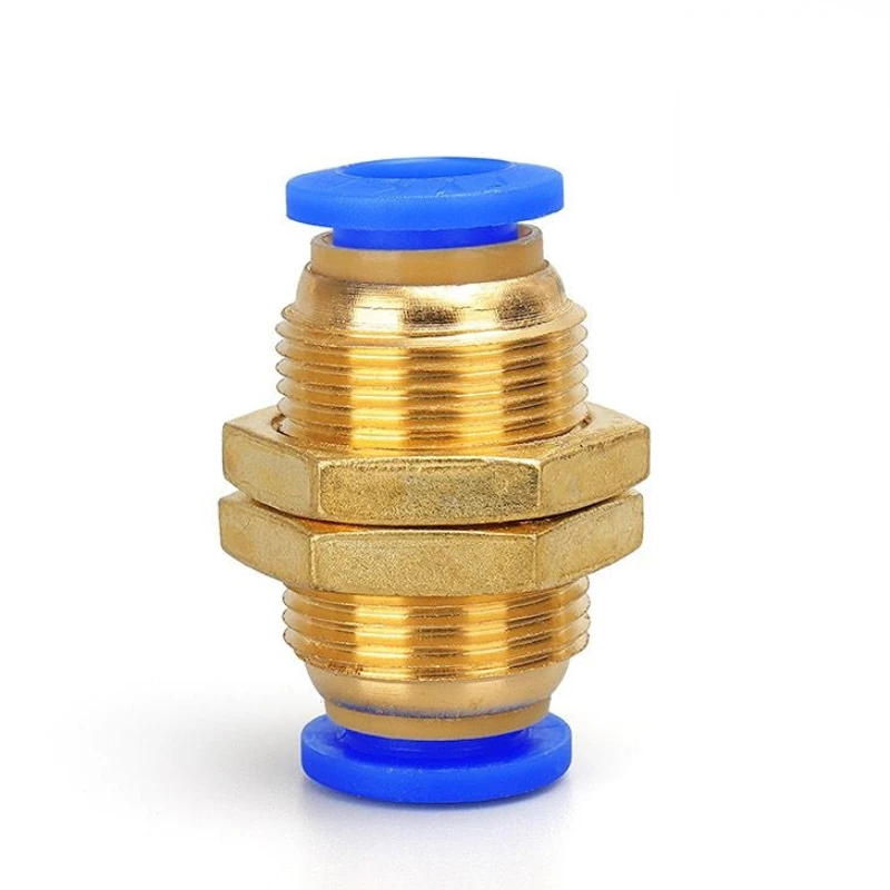 Pneumatische passend zu, 2-Wege-Schnellkupplung, Rohrschlauch, 4 mm, 6 mm, 8 mm, 10 mm, 12 mm, 16 mm, Luft-Pneumatik-Teile, Verbindungsstück