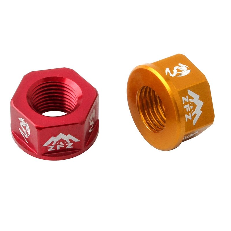 Fiets Bloem Drum Moer M8 Flens Voorwiel Achterwiel Schroef Cap 7075 Aluminium