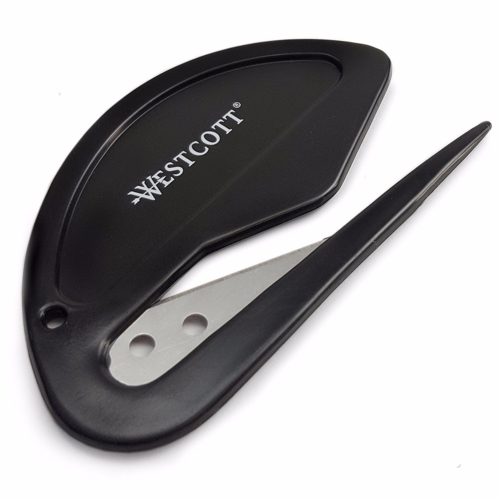 10Pcs/Lot Plastic Mini Letter Mail Envelope Opener Safety Paper Guarded Cutter Blade Office Equipment Letter Opener Random Color