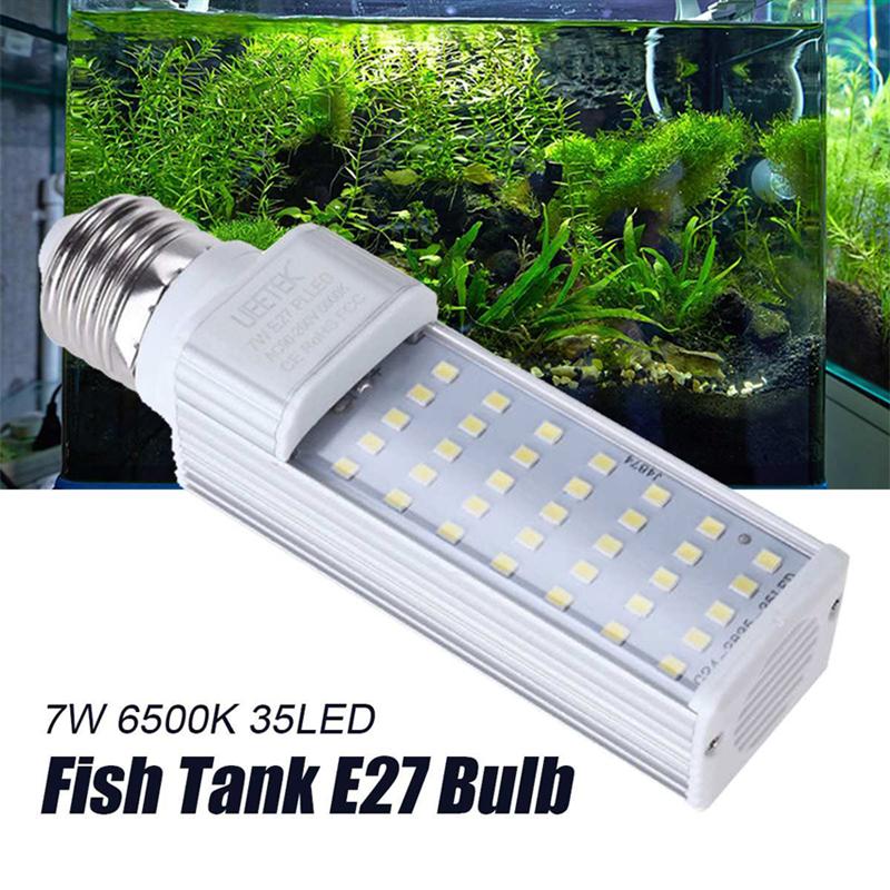 7W E27 Led Spaarlampen Aquarium Verlichting Alle Vis Pod Aquaria Verlichting Levert