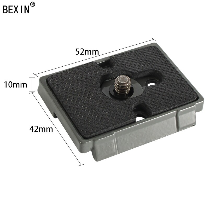 Bexin323 camera plate tripod plate 200pl-14 clamp mount plate quick release adapter for manfrotto 200pl dslr camera compatible: rubber plate