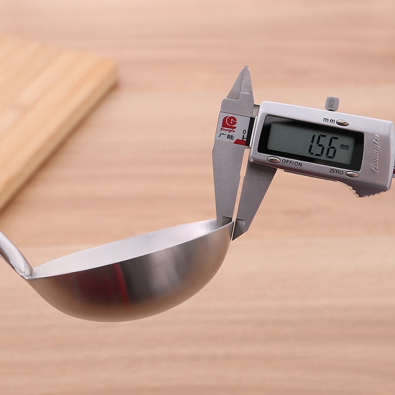 Long Handle Soup Ladle Spoon Turner Wall Hanging Stainless Steel Spatula Sauces Spoon Tableware Kitchen Cooking Utensils Tool