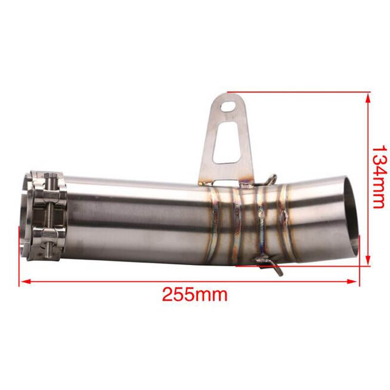 Motorfiets Uitlaat Midden Link Pijp 60Mm Slip-On Voor S1000RR S1000 Rr
