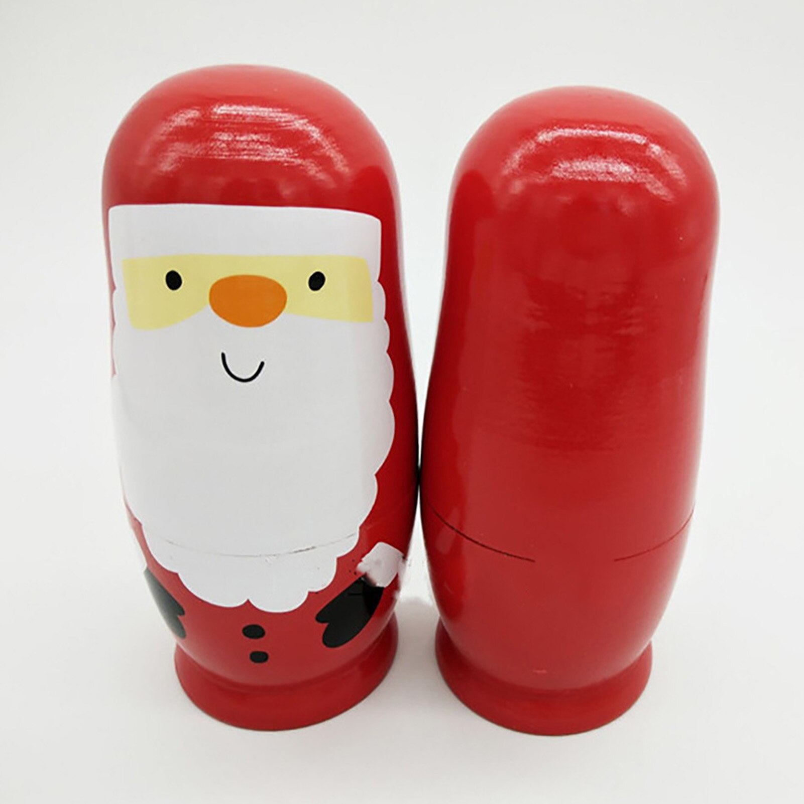 Matryoshka rusa, seis capas de Papá Noel, juguetes de madera, de San Valentín, decoración del hogar
