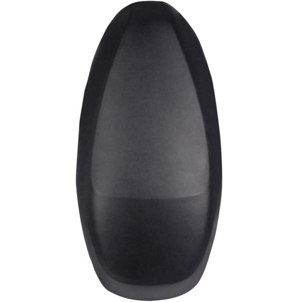 Funda de asiento de motocicleta a prueba de agua, Protector de asiento negro a prueba de UV, accesorios de motocicleta, cubierta sólida de motocicleta S M L