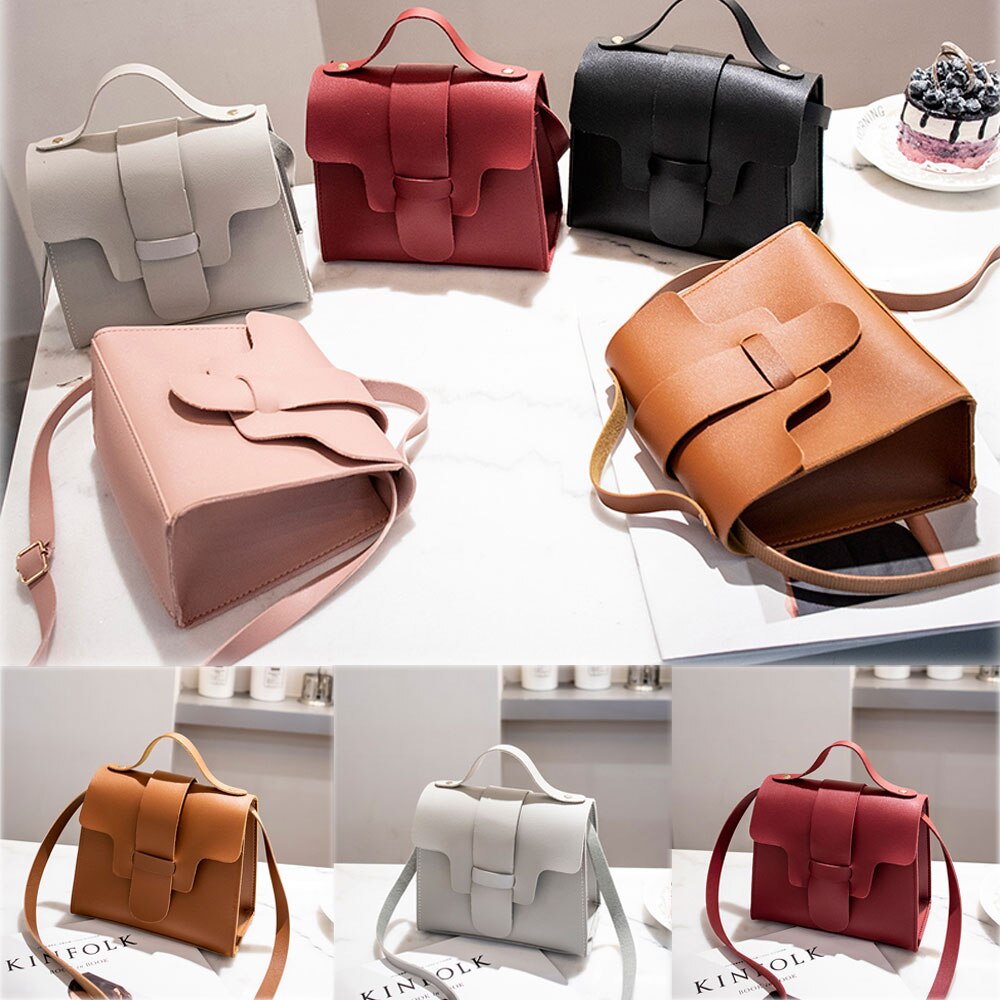 Womens Vintage Handbag Shoulder Satchel Cross Body Bag Tote Purse Messenger Bags