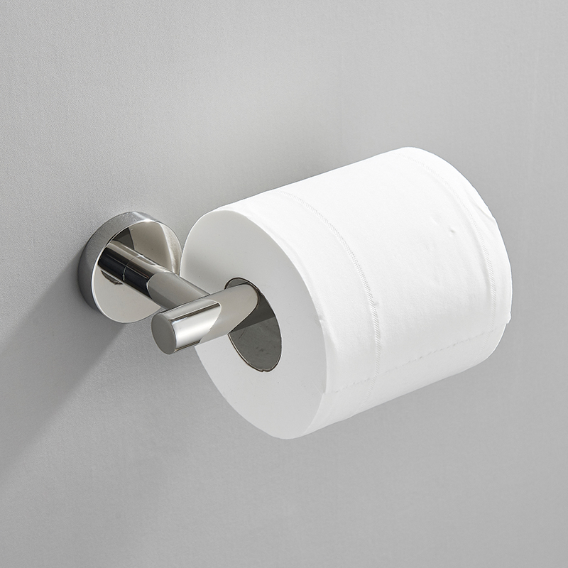 Edelstahl Bad zubehör Hardware-Set Toiletten papier halter Haken 40cm Chrom Bad Handtuch halter Nagel Installation sset