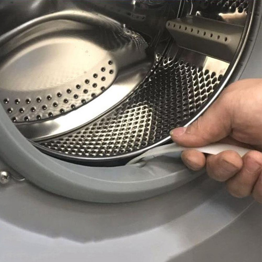 1 pz spazzola per pulizia per cilindro interno di strumento per la pulizia della lavatrice a tamburo manico lungo per la pulizia delle forniture domestiche