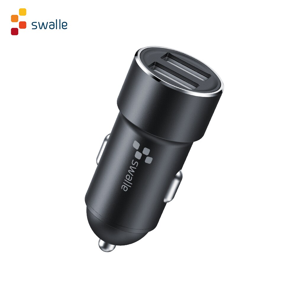 Super Mini Dual USB Auto Ladegerät 3,4 EINE Auto-Styling USB Ladegerät Für Telefon 2 Hafen Schnelle Auto-ladegerät Für praktisch: 5V 3.4A