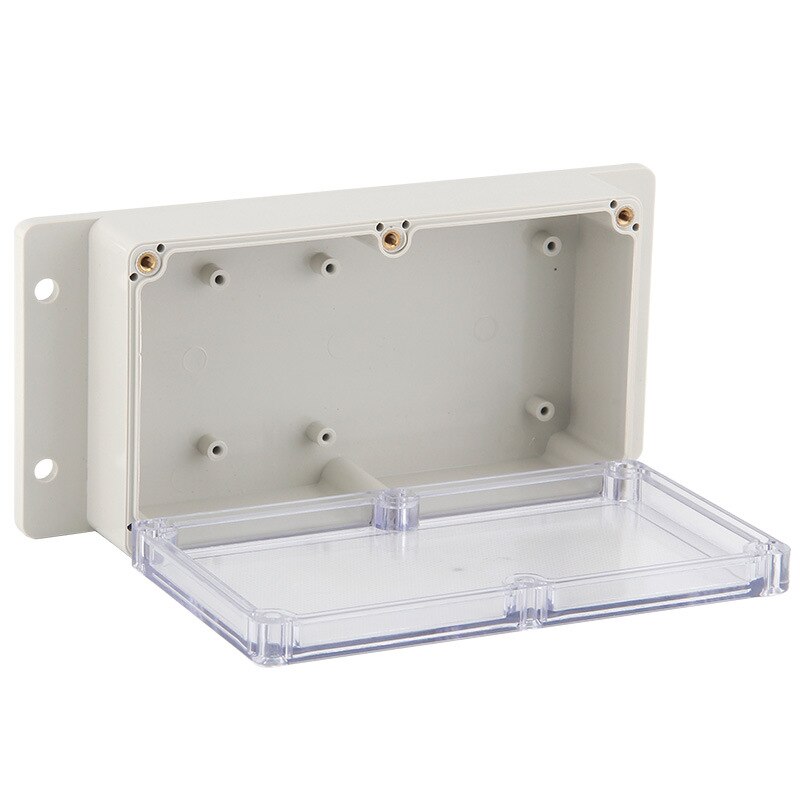 IP65 Plastic Transparent Box Waterproof ABS Visible Wire Junction Box Enclosures For Electronics Outdoor Instrument Project Box