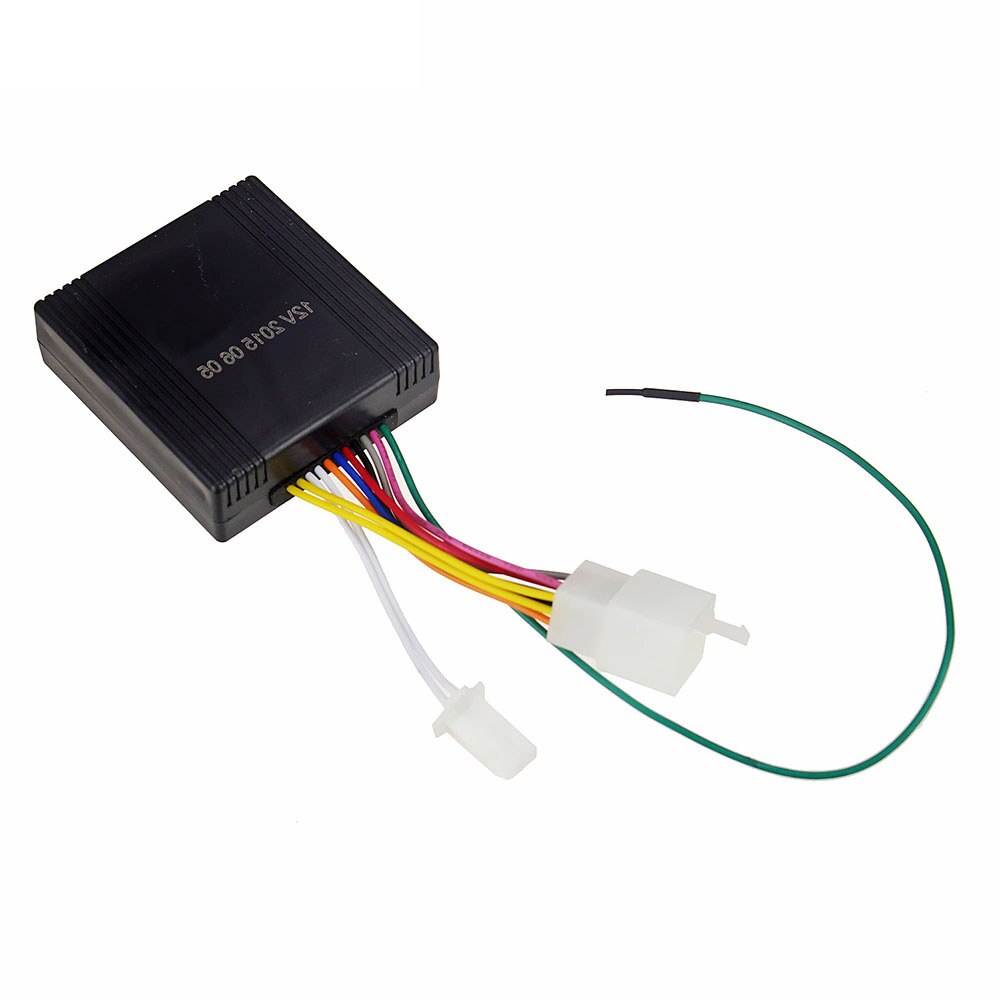 12V Motorcycle Scooter Bike Smart Anti-Theft Security Alarm System Remote Engine Start 2Pcs Control Universal