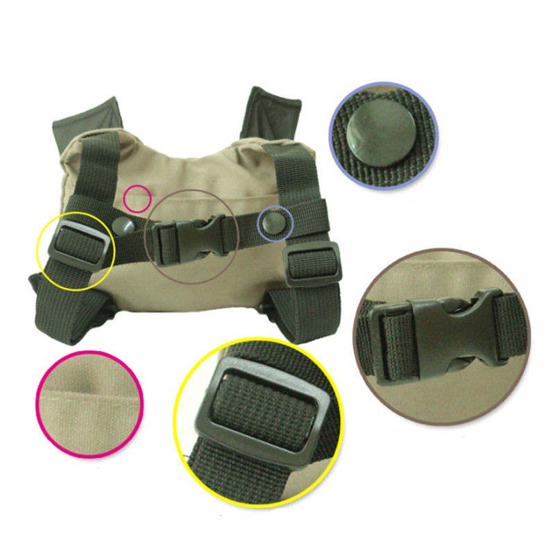 Mochila infantil con arnés para niños, Correa antipérdida ajustable de animales, bolsa de algodón puro antipérdida, protección de seguridad infantil