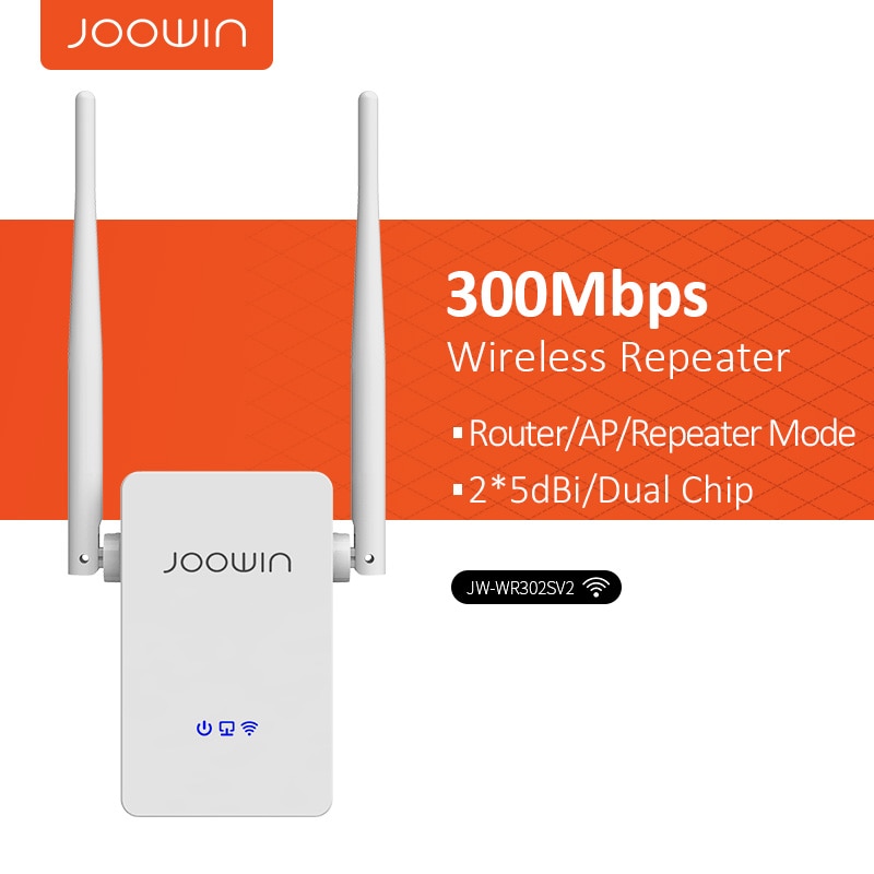 Joowin JW-WR302SV2 300Mbps 2x5dBi Wifi Antenne Wireless-N Wifi Router Wifi Repeater Signaal Versterker