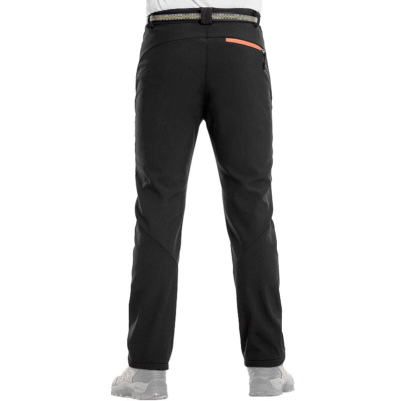Pantalones de pesca para hombre, ropa para deportes al aire libre, otoño e invierno, además de terciopelo grueso, cálidos y resistentes al viento, para montañismo