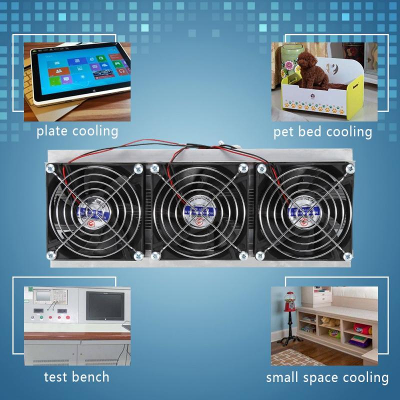 Thermoelectric Peltier Thermoelectric refrigerators Semiconductor Refrigeration Kit Air Cooling Device For plate cooling test