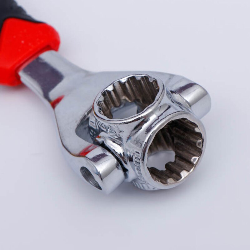 Multipurpose Tiger Wrench 48in 1Bolt Wrench 360 Degree Rotation Multifunctional Spanner 6-Point Universal Wrench Car Repair Tool
