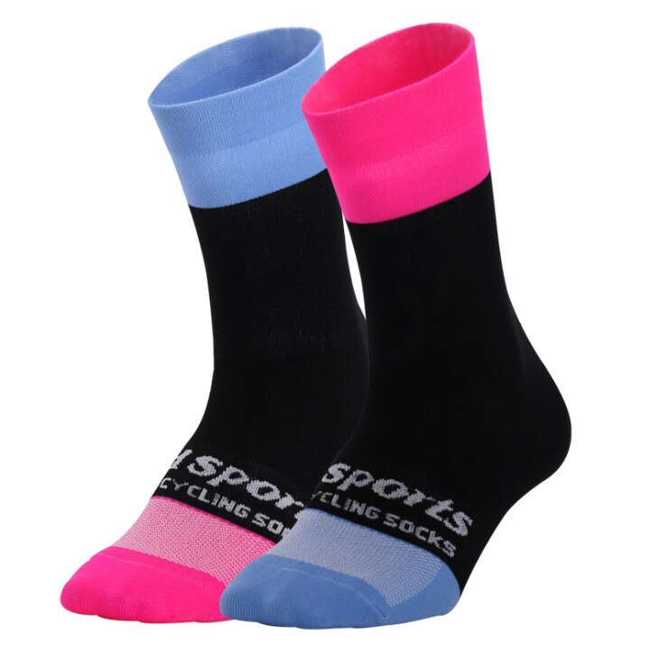 Chaussettes De Cyclisme Aero Whiteline Antidérapantes – Homme – Orange Taille S