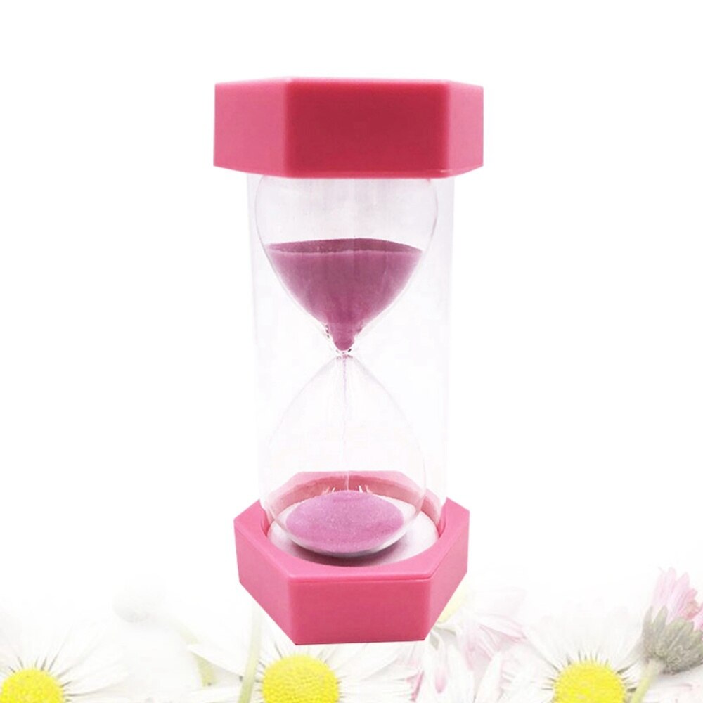 10 Minutes Hourglass Timer Decoration Small Hexagonal Hourglass Timer Children's Playing )